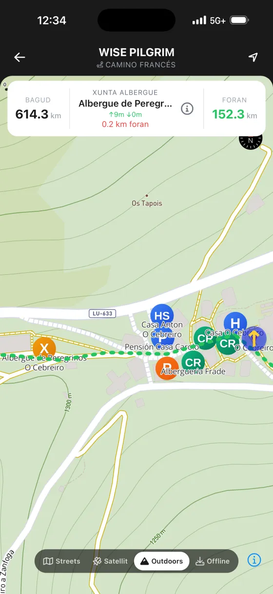 Smukke topografiske kort, online og offline