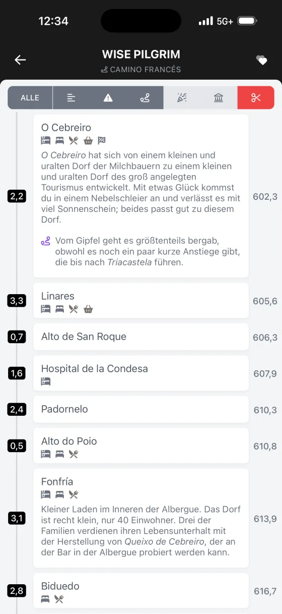 Bau dir deine eigenen Etappen