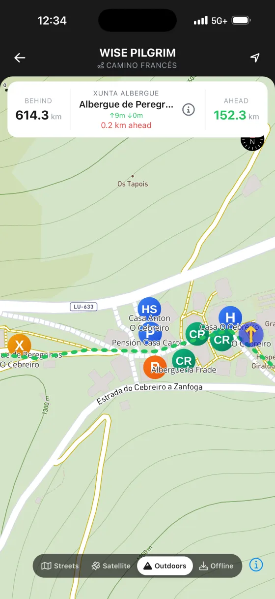 Mapas topográficos lindos, online e offline
